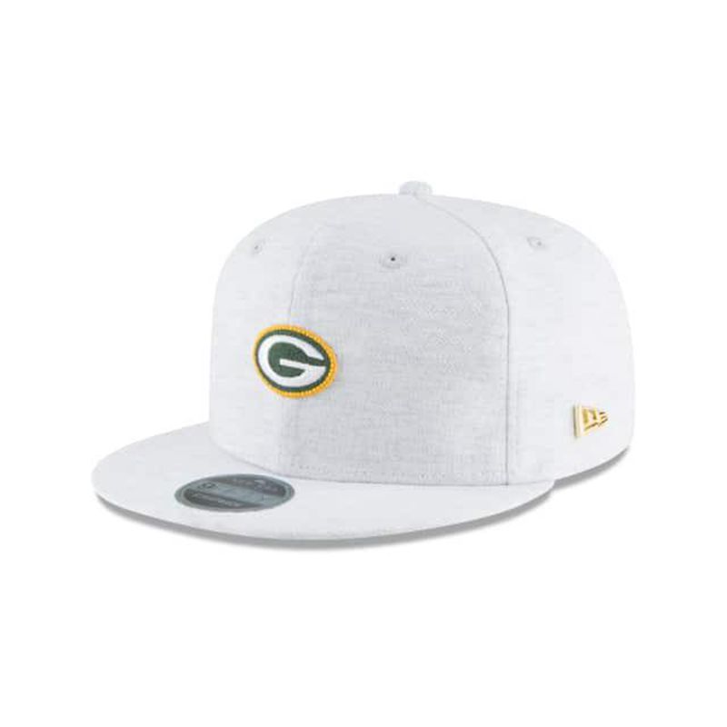 NFL Green Bay Packers Micro Stitch 9Fifty Snapback (XKQ1174) - Grey New Era Caps